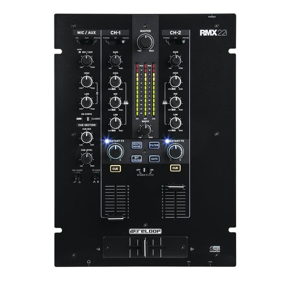 Reloop RMX-22I 2+1 Digital FX Mixer With iPad Split Connection