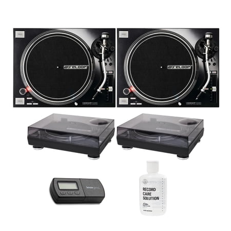 Reloop RP-7000 MK2 Direct Drive High Torque Turntable (Pair) Bundle