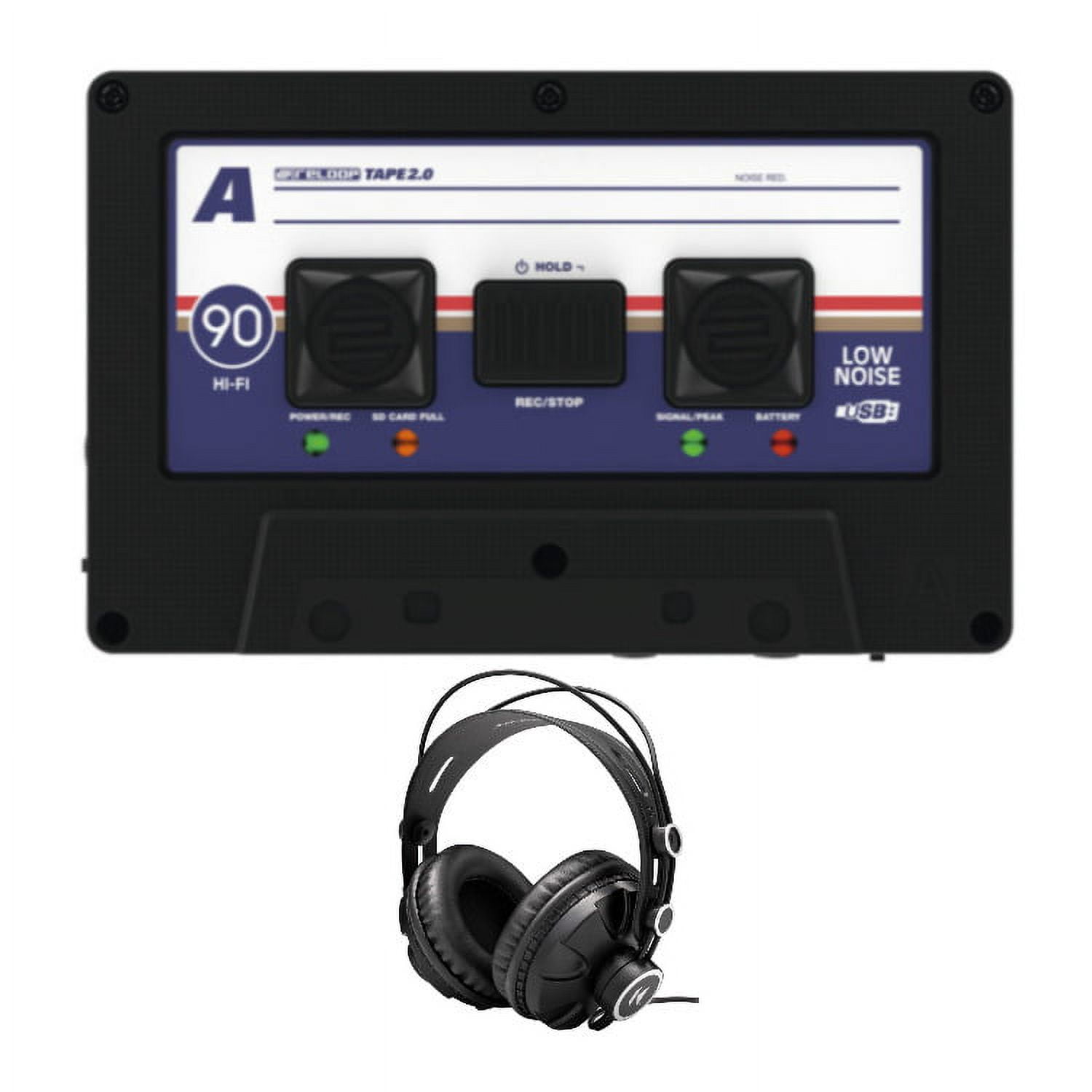 Reloop Tape 2 Portable USB Mixtape Recorder with TX100 Monitor