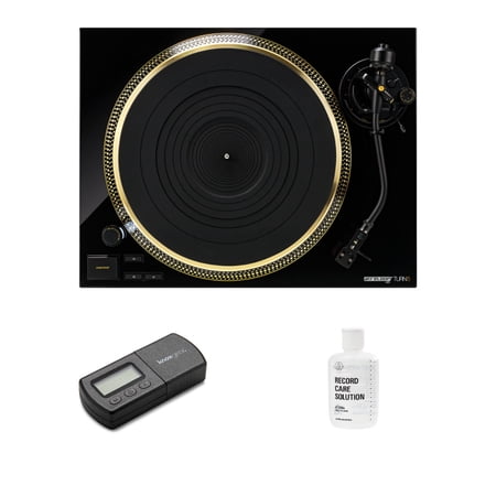 Reloop Turn 5 Direct Drive Hi-Fi Turntable with Record Care Solution Bundle