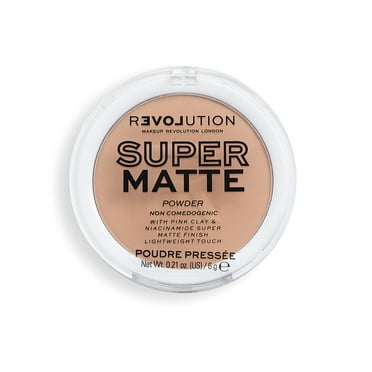 Relove by Revolution Super Matte Pressed Powder - Beige