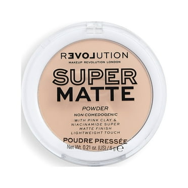 Relove by Revolution Super Matte Pressed Powder - Vanilla