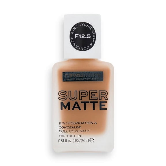 Relove by Revolution Supermatte Foundation F12.5