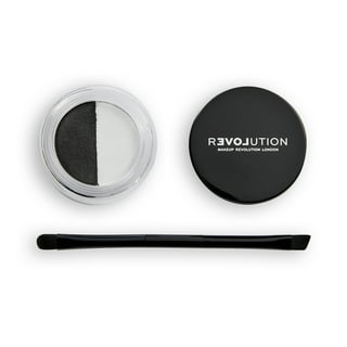 Water Activated Eyeliner Palette Neon Face Paint Colored Retro Liner Makeup  Matte Graphic Eyeliner UV Glow Fluorescent Black White Body Paint 16