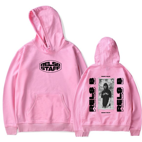 Rels B Rapper Merch Rels b Logo Hoodie Unisex long sleeves Trendy Casual Streetwear