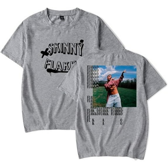 Rels B Skinny Flakk Merch T-Shirt Women Men Crewneck Casual Short Sleeve Tee