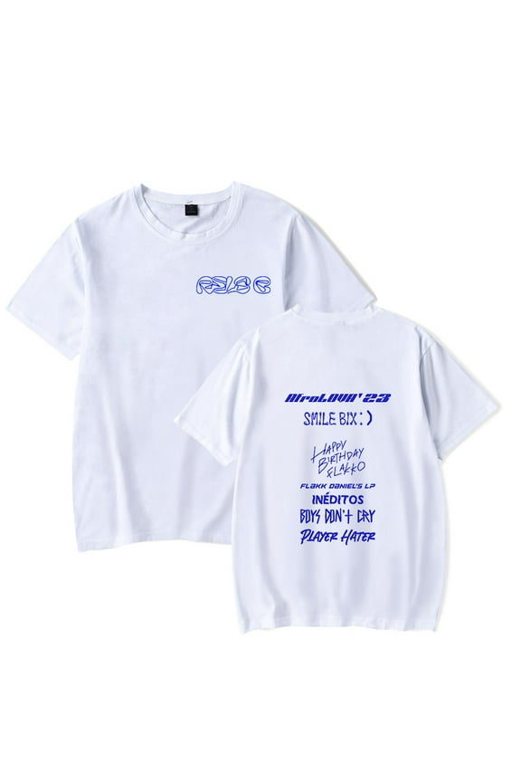 Rels B Track Album Merch Boys Don't Cry Tour T-Shirt Unisex Trend Casual Short Sleeve Top