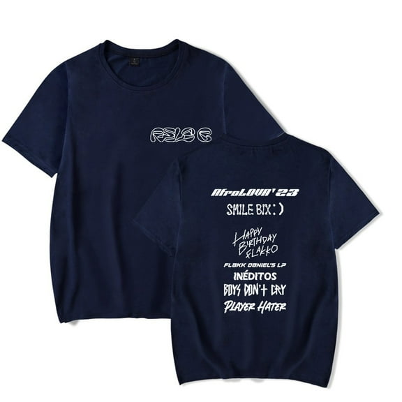 Rels B Track Album Merch Boys Don't Cry Tour T-Shirt Unisex Trend Casual Short Sleeve Top