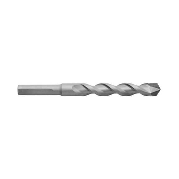 Relton GRT166 1" x6"  Straight-Shank Masonry Drill Bit Groo-V Tip multi-purpose