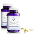 thumbnail image 1 of Relumins 1650mg Reduced Glutathione Complex with Hyaluronic Acid, Alpha Lipoic Acid, Vitamin E Supplement, Made in USA - 90 Veggie Capsules x 2 Bottles - Proprietary Blend, 1 of 8