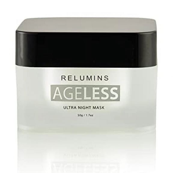 Relumins AGELESS Ultra Night Mask Hydrating Elasticity Support Revitalizing Sleeping Treatment Facial Cream - 50g