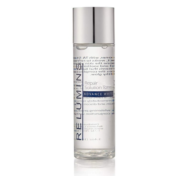 Relumins Advance White Intensive Repair Solution Clarifying Toner for Face, Gentle Exfoliating Astringent, Professional-Grade Skincare for Smooth, Even-Looking Skin 100ml