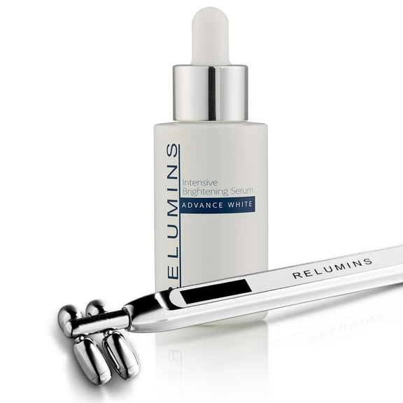 Relumins Intense Glow Beauty Care Tool with Facial Toning Device & Intensive Repair Serum  Skin Rejuvenation Kit for Smoother, Radiant Look