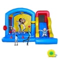 thumbnail image 1 of Tryset 8-in-1 Inflatable Bounce House with Slide and USB Light, 15x13x10FT Kids Outdoor Indoor Backyard Party Jumper, 1 of 10