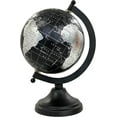 thumbnail image 1 of Rely+ 5" Black World Globe Tabletop Geographic Earth Globes Office Desktop Decor, 1 of 9