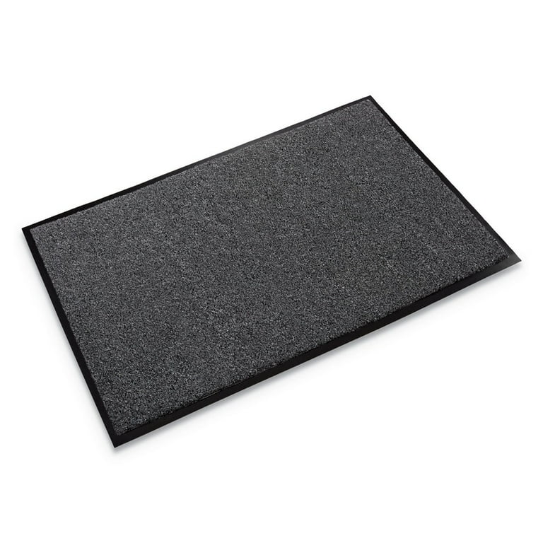 Rely-On Olefin Indoor Wiper Mat, 36 x 48, Charcoal Rely-On Olefin Indoor Wiper Mat, 36 x 48, Charcoal