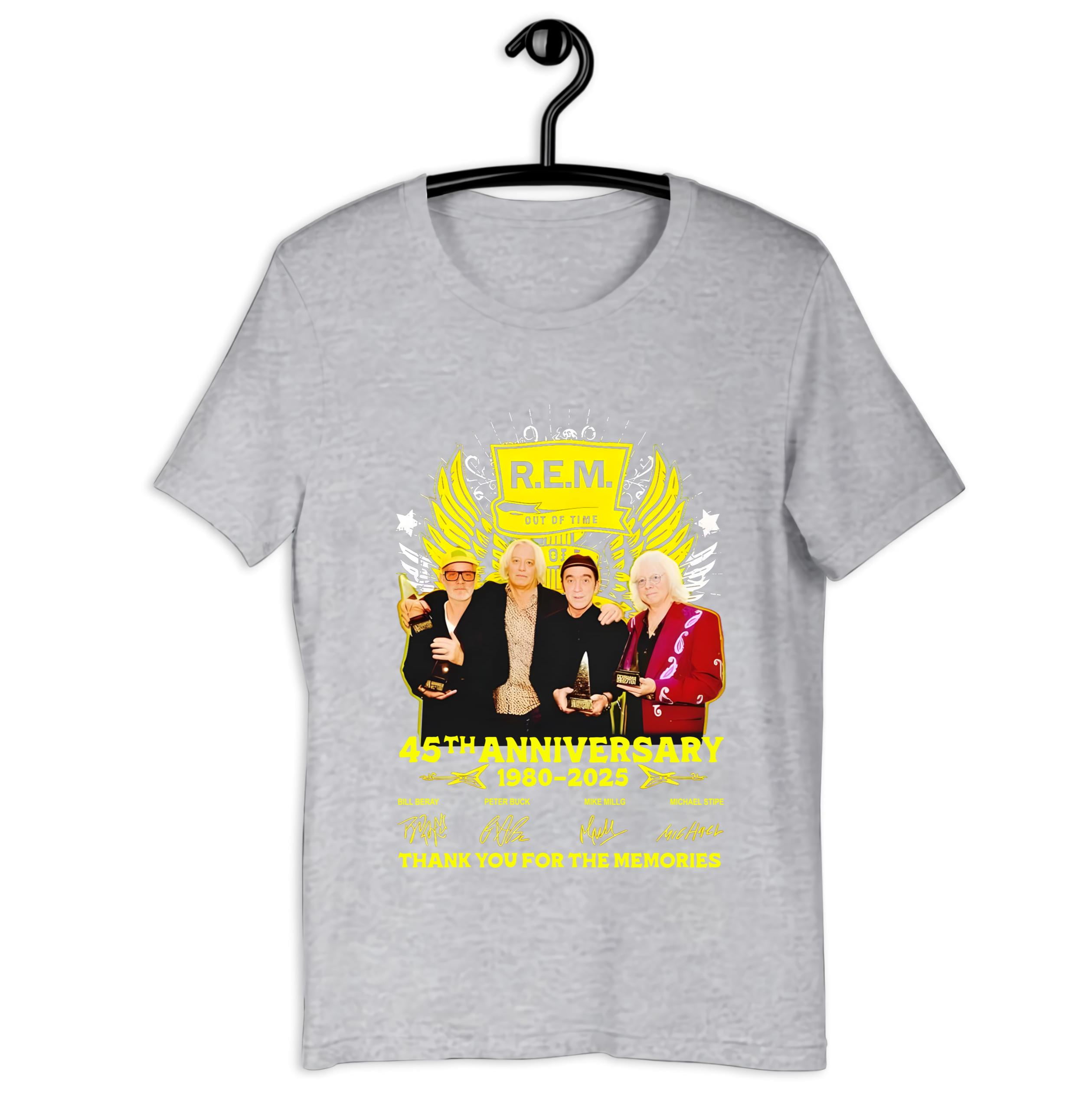Rem Out Of Time 45th Anniversary 19802025 Signatures Thank You For The
