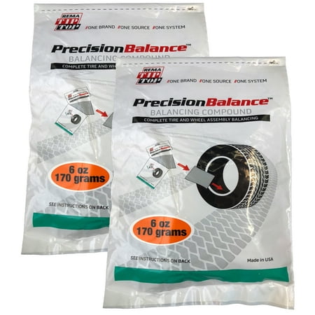 Rema 2 PrecisionBalance 6 oz Tire Balance Beads Kits (12 Ounces) Drop in Bags