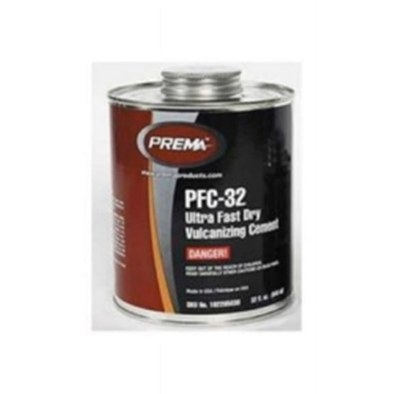 Rema 32 oz Prema Ultra Fast Dry Vulcanizing Cement Can
