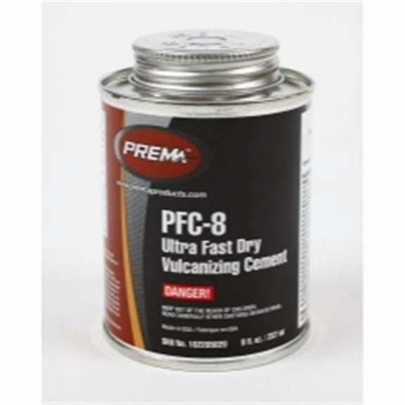 Rema 8 fl oz Prema Ultra Fast Dry Vulcanizing Cement Can
