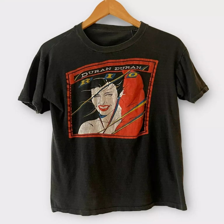 Remake Duran Duran Rio Vintage Band Black Short Sleeve Shirt Unisex S 5XL Walmart