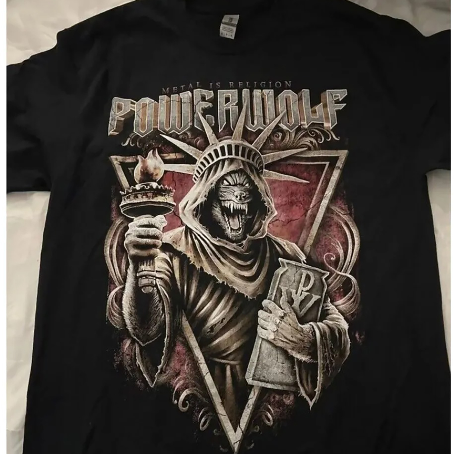 Remake Powerwolf NYC Event Tee, double sides tshirt, gift for fan