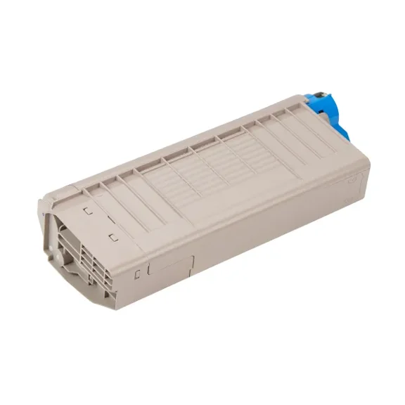 Remanufactured Clover Non-OEM New Yellow Toner Cartridge compatible with OKI 44318601