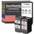 thumbnail image 1 of Remanufactured DoorStepInk High Yield Ink Cartridge for Canon PG-30 Black and CL-31 Tri-Color, 1 of 10