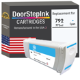 thumbnail image 1 of Remanufactured DoorStepInk High Yield Ink Cartridge for HP 792 775ML Cyan, 1 of 10