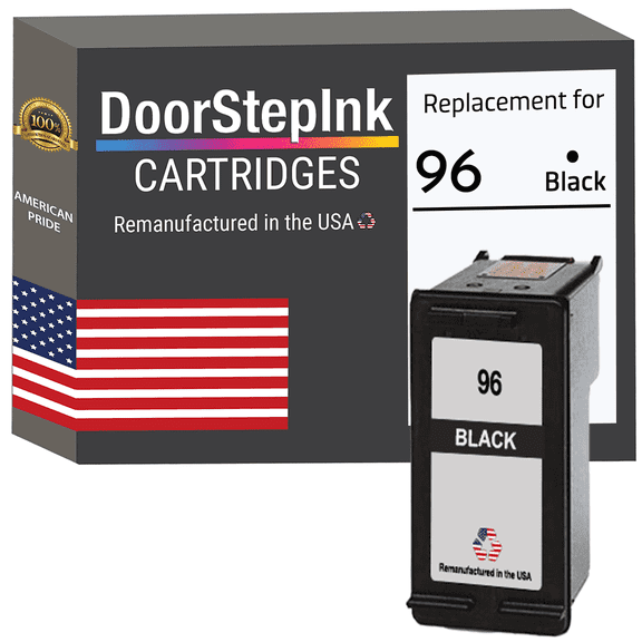 DoorStepInk 96 High Yield Ink Cartridge Compatible for HP C8767 Black