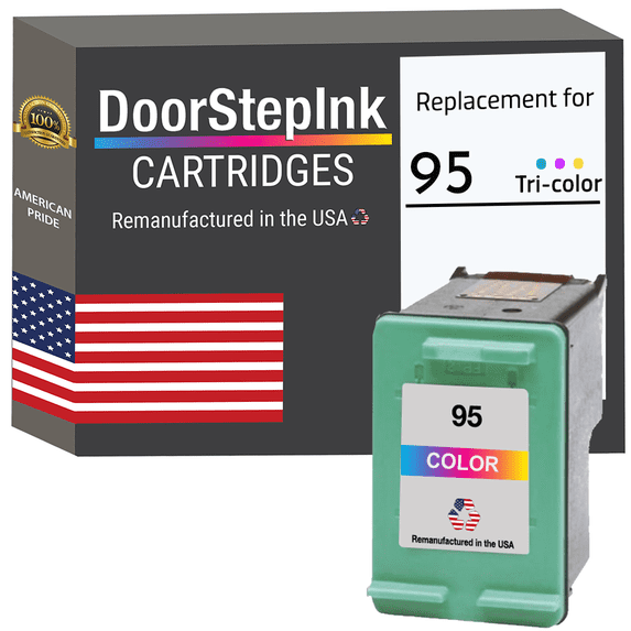 Remanufactured DoorStepInk Ink Cartridge for HP 95 C8766 Tri-Color