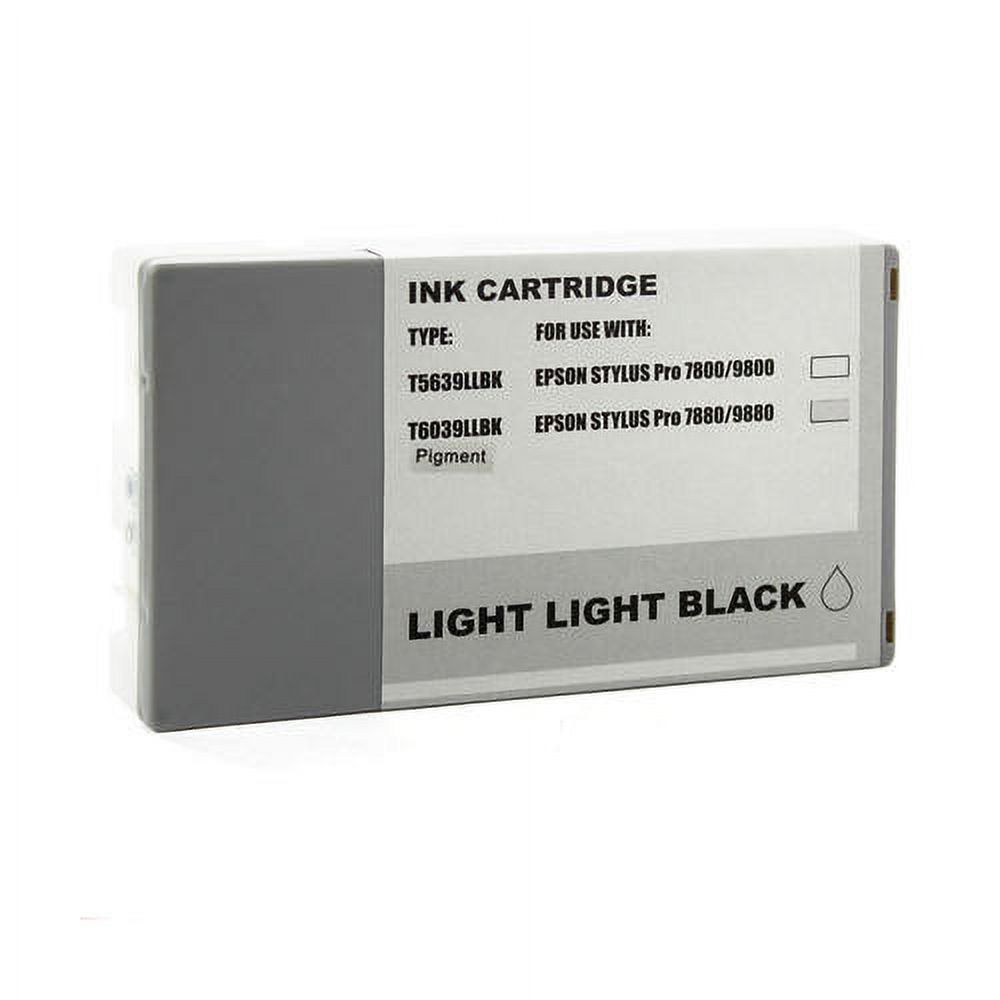 Remanufactured Epson T603900 cartridge - ultrachrome light light black - image 1 of 1