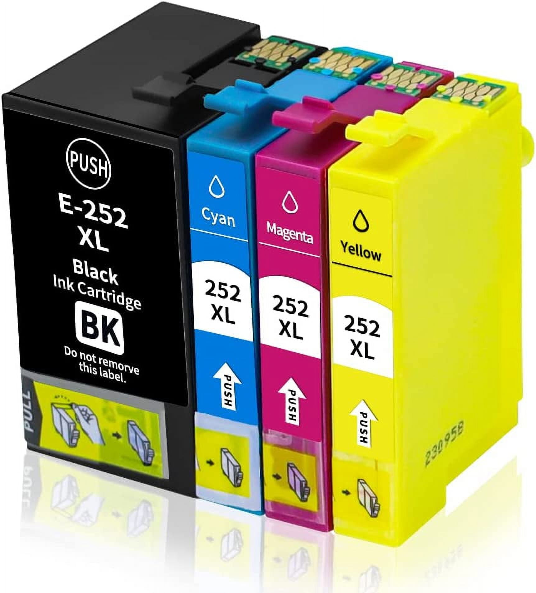 Remanufactured Ink Cartridge Replacement for Epson 252XL T252XL to use
