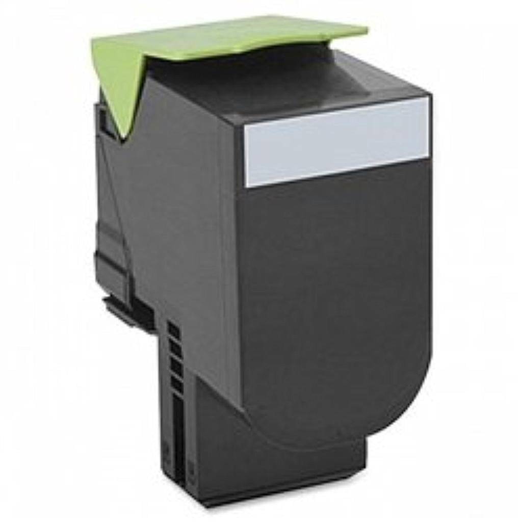 Remanufactured Lexmark 70C1HK0 toner cartridge - high capacity black
