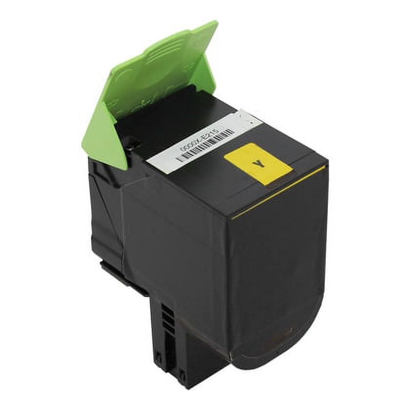 Remanufactured Lexmark 70C1XY0 toner cartridge - extra high capacity yellow