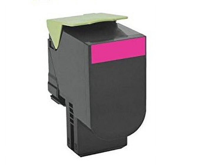 Remanufactured Lexmark 80C1HM0 toner cartridge - magenta
