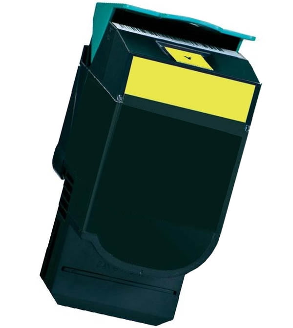 Remanufactured Lexmark C544X2YG toner cartridge - extra high capacity yellow
