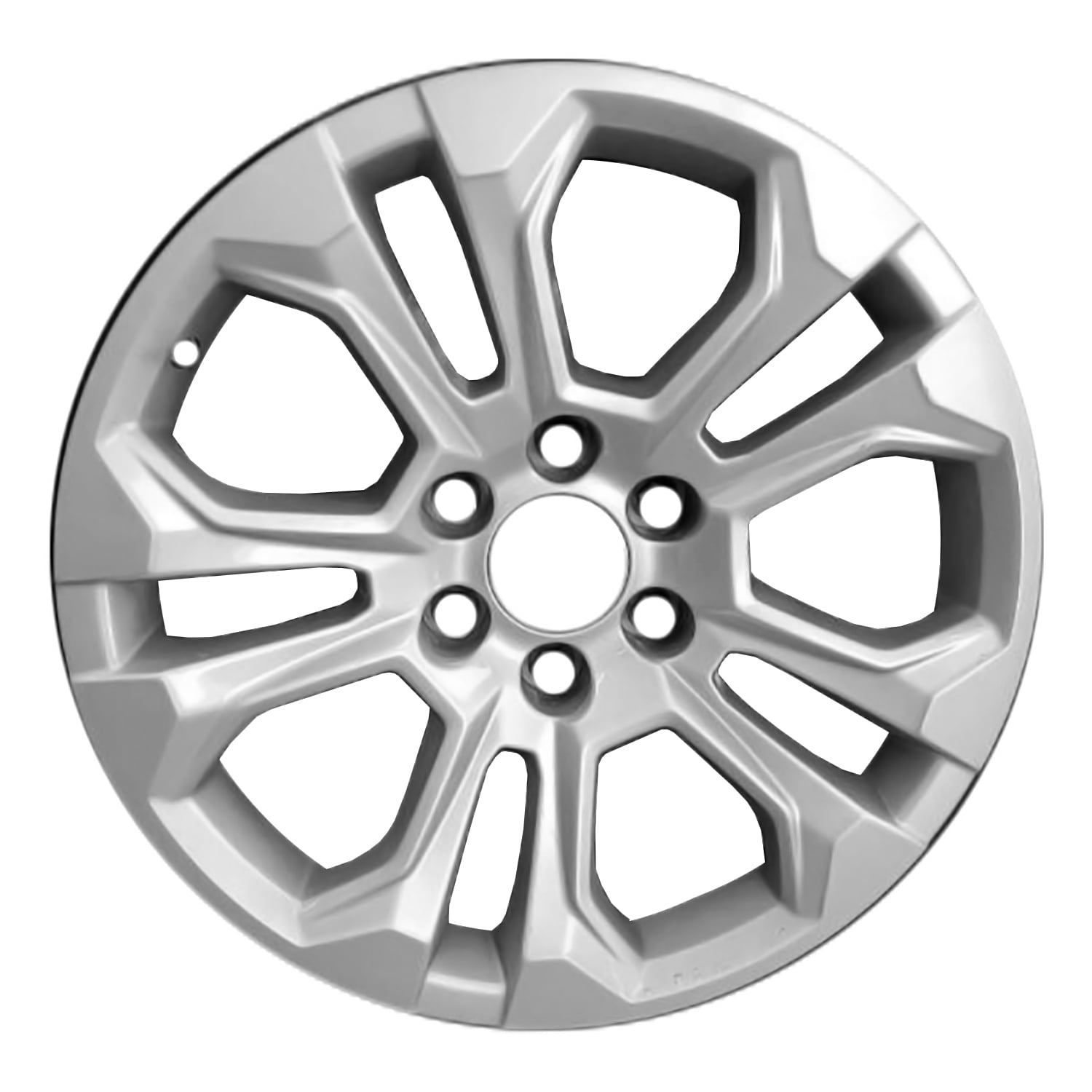 Remanufactured Painted Bright Silver Metallic Aluminum Wheel 20 x 9