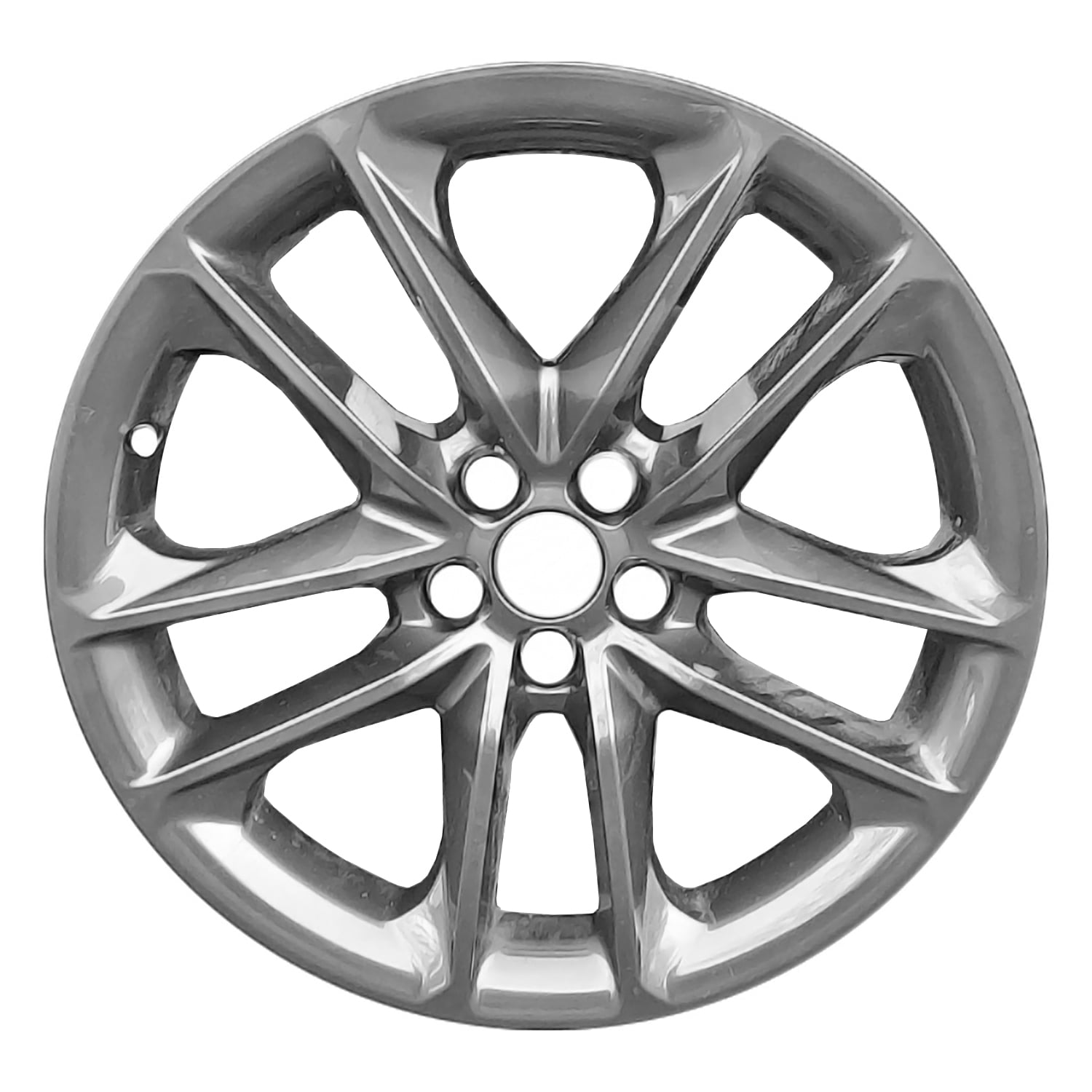 Remanufactured Painted Medium Silver Metallic Aluminum Wheel