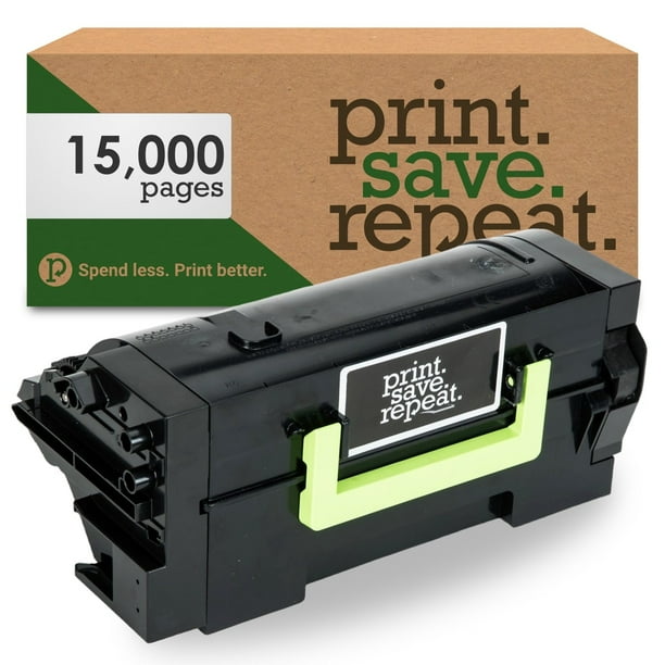Remanufactured Print.Save.Repeat. Lexmark 58D1H00 High Yield Toner