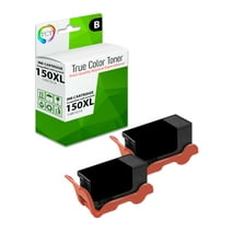 Remanufactured TCT High Yield Ink Cartridge Replacement for the Lexmark 150XL Series - 2 Pack Black