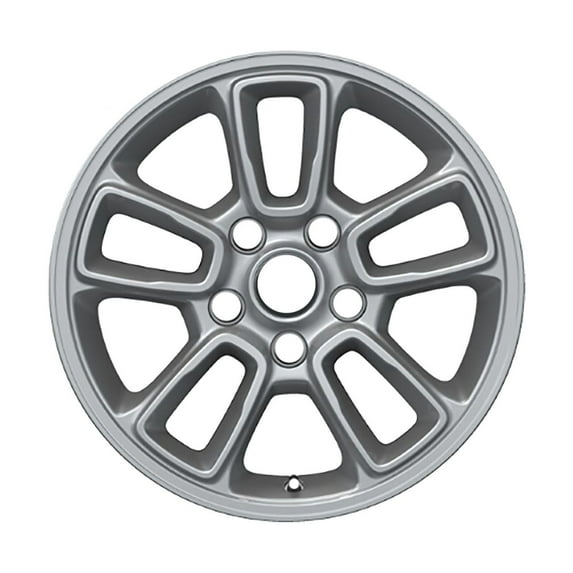 Remanufactured Wheel for Jeep Grand Cherokee 2018 17in Silver Aluminum Rim