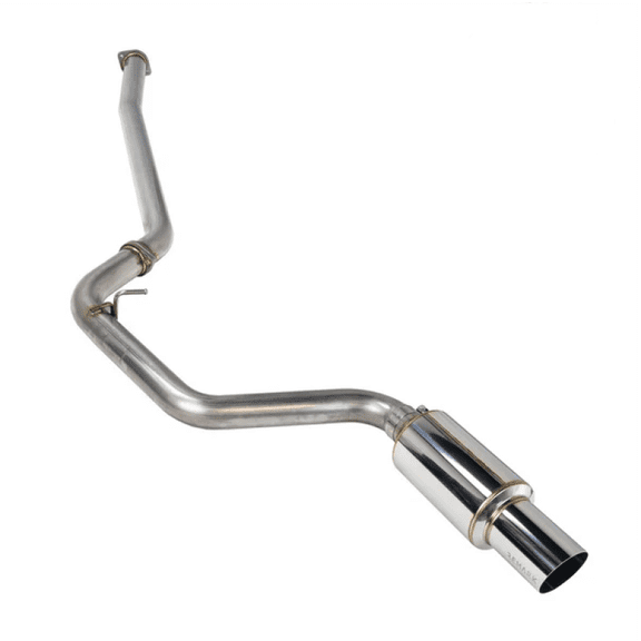 Remark 08-14 Subaru WRX / STI Hatch Cat-Back Exhaust R1 Spec Single Exit Stainless Steel