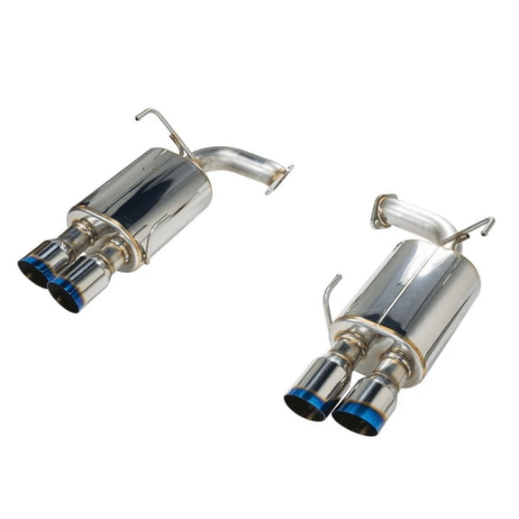 Remark 2022+ Subaru WRX VB Axle Back Exhaust w/Burnt Stainless Steel Single Wall Tip