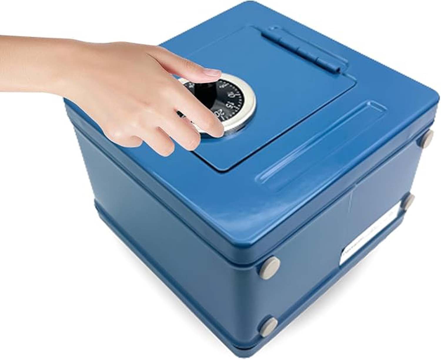 Creative Book Safe Box – Combination Lock Money & Jewelry Hidden Storage, Looks Like A Real Book, Stainless Steel Interior, 7.1" X 4.6" X 2.2"