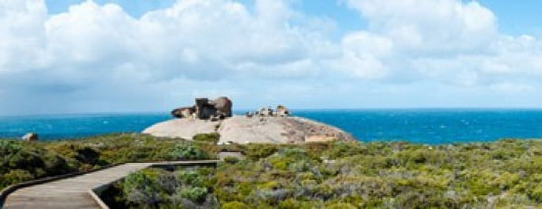 Remarkable rocks on the coast Flinders Chase National Park Kangaroo Island South Australia Australia Canvas Art - Panoramic Images (15 x 6)