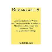 Remarkables, Paperback