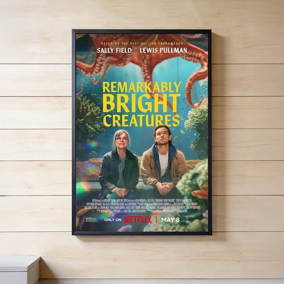 Remarkably Bright Creatures Poster, Wall Print, Unframed Paper Poster 8x10in
