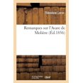 thumbnail image 1 of Remarques Sur l'Avare de Molière (Paperback), 1 of 1