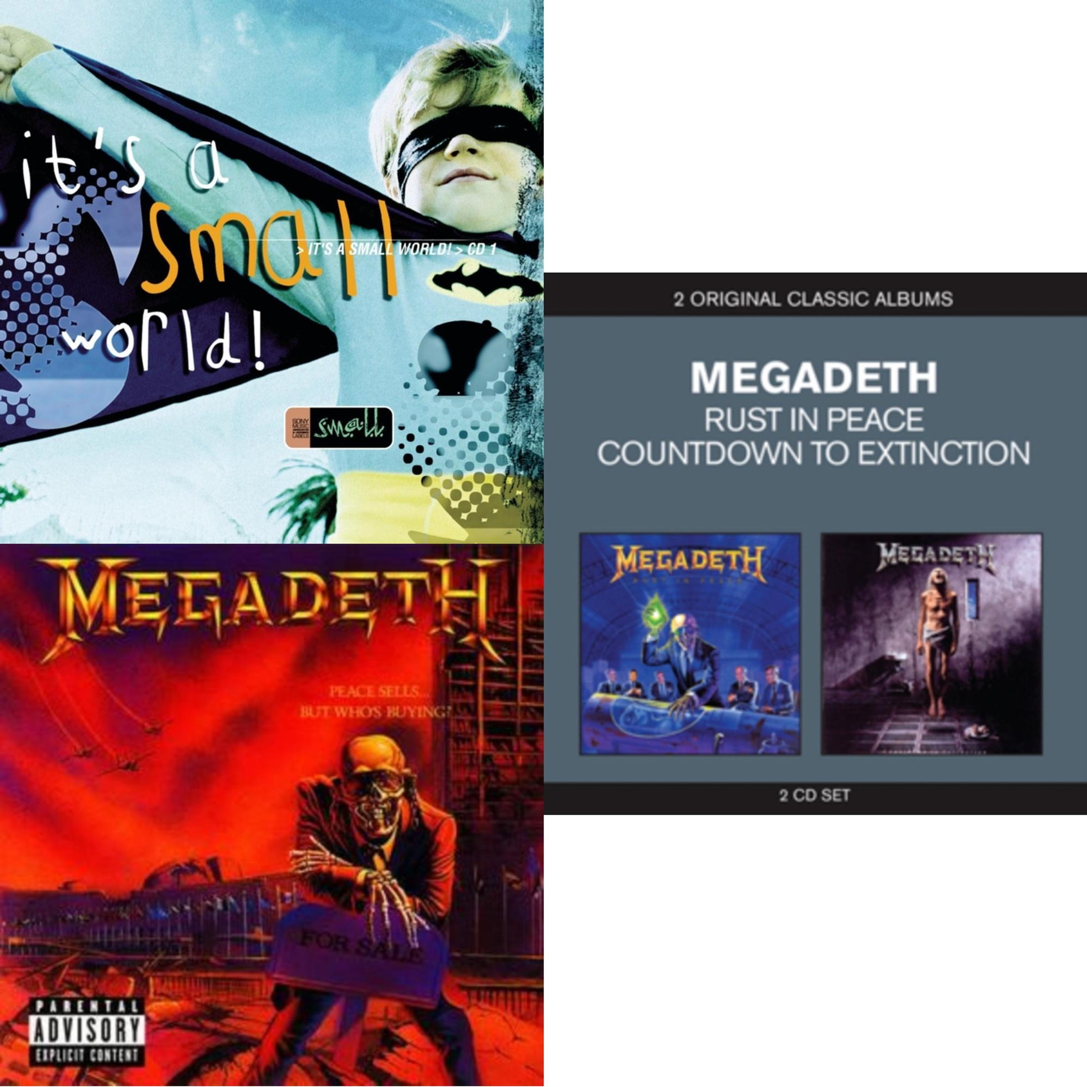 Megadeth Cds, image size:2200x2200